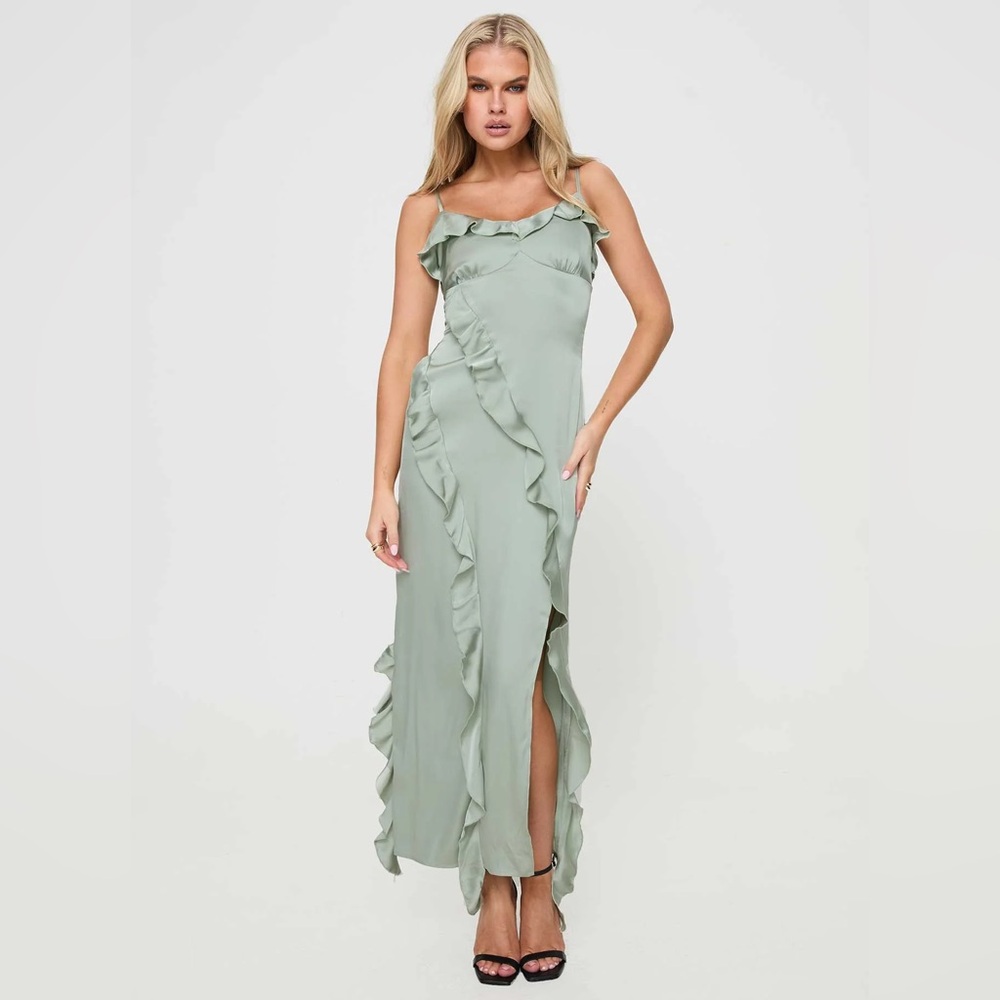Princess Polly - Branwell Maxi Dress Sage